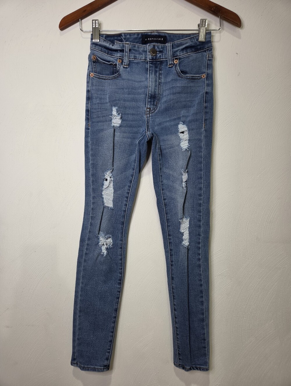 Aeropostale High Rise Jegging Size 0 Short